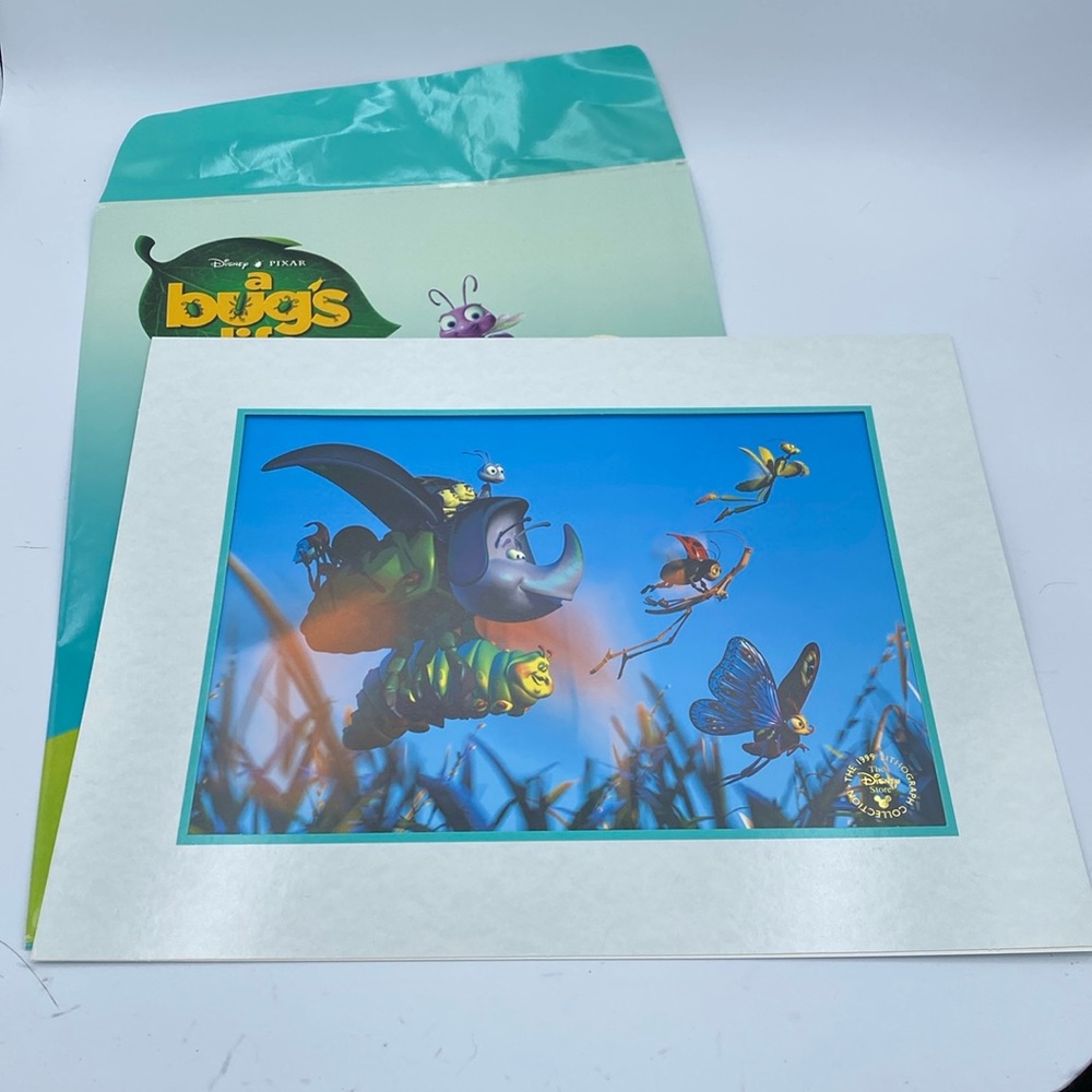 A Bugs Life Lithograph Disney 11x14
